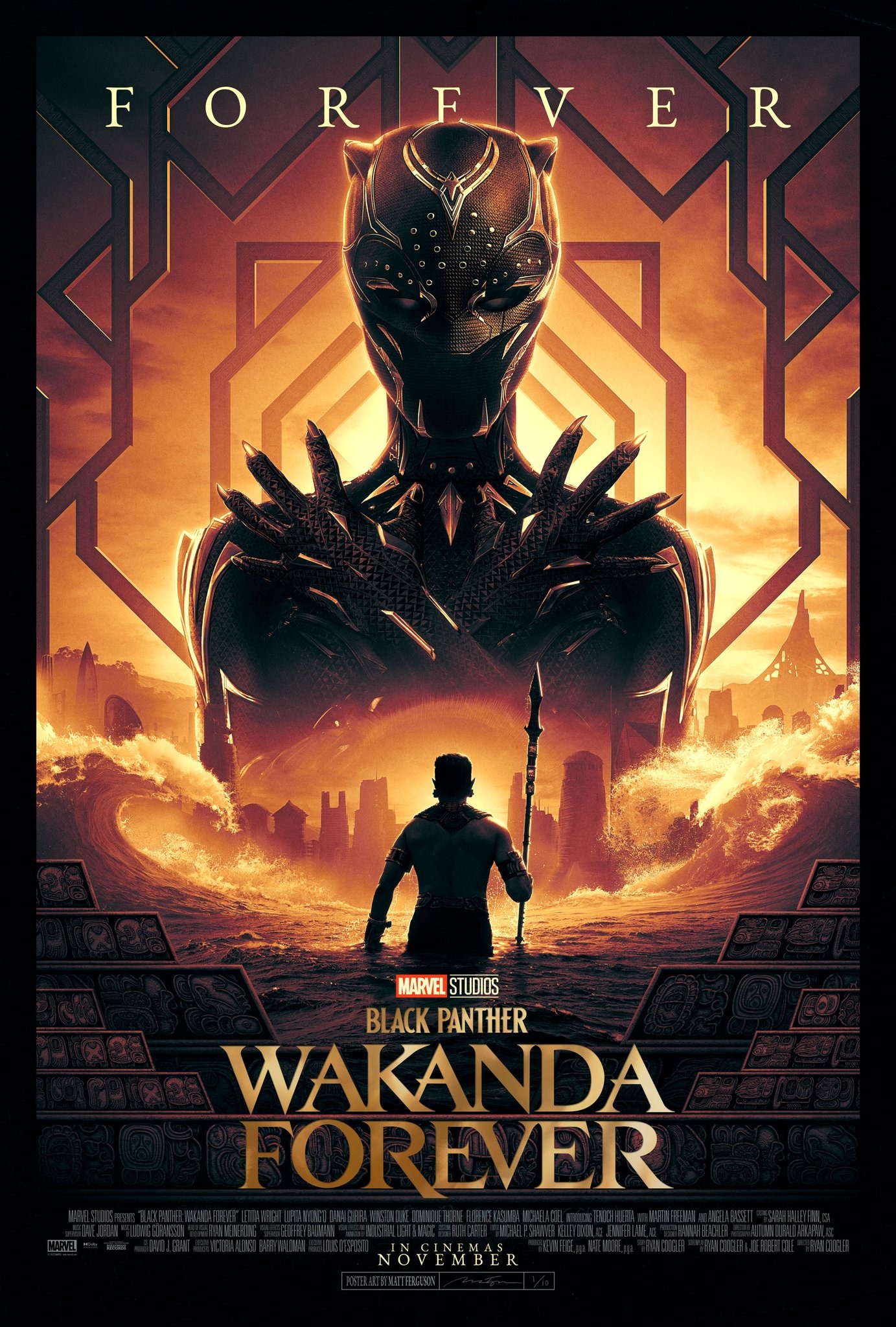 Kinoposter Zu Black Panther Wakanda Forver Sf Fan De