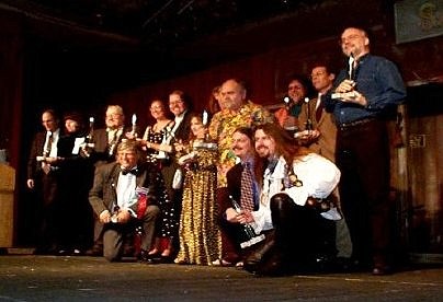 Foto mit allen Gewinnern des HUGO-Awards 1997
