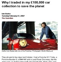 Iain Banks und seine Porsche-Sammlung