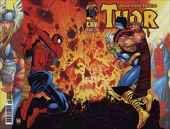 Das umlaufende Titelbild von Thor 4, (c) Marvel
