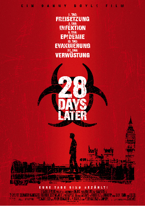 28 Day Later Plakat Kinoposter