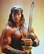 Arnold Schwarzenegger als Conan der Barbar