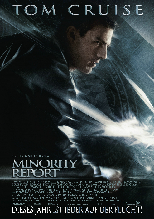 Kinoplakat Minority Report