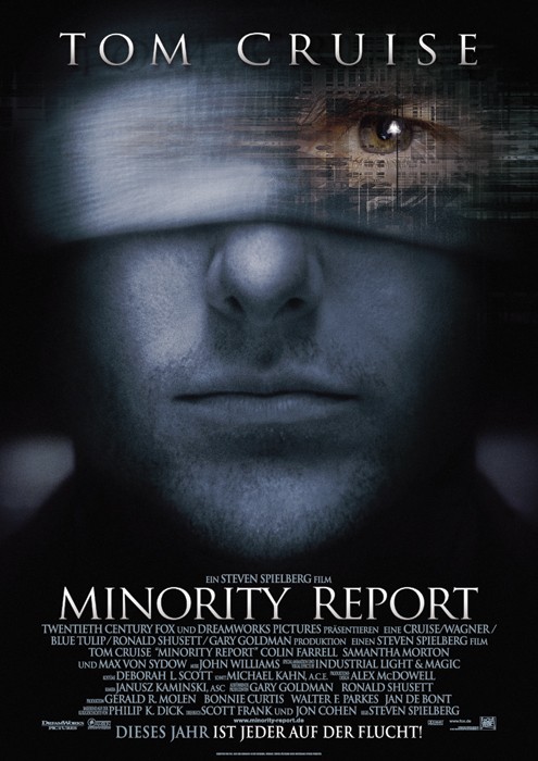 Kinoplakat Minority Report
