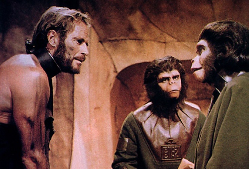 Charlton Heston in Planet der Affen
