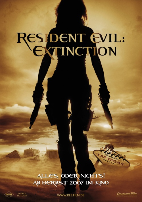 Resident Evil: Extinction Kinoposter