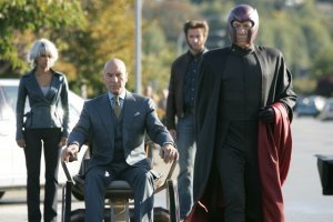 Prof X und Magneto besuchen Jean Grey