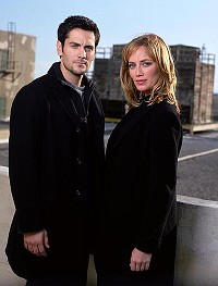 Die Detectives Nicholas O'Malley und Kate Benson